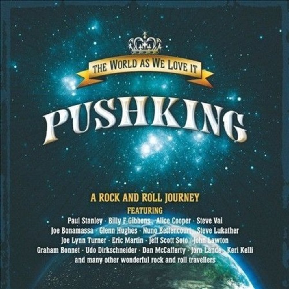 The World as We Love It by Pushking CD, Alice Cooper,Billy‎ Gibbons,Paul Stanley